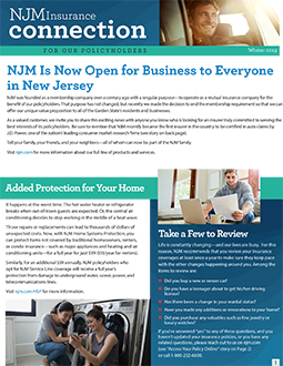 NJM Insurance Connection - Winter 2019