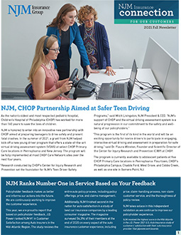 NJM Insurance Connection - Fall 2021