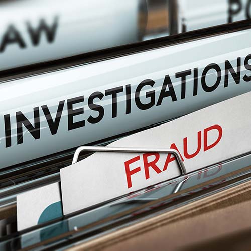 Fraud investigation files